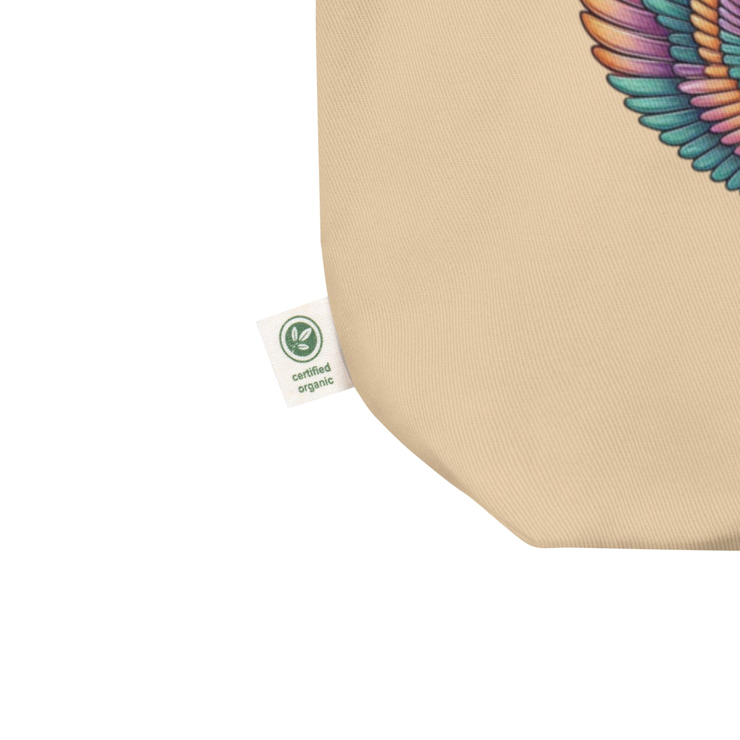 Minimalist Ma’at: Winged Ankh – Eco Tote Bag