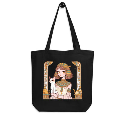 Egyptian Maiden and Cat – Eco Tote Bag