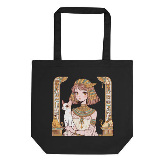 Egyptian Maiden and Cat – Eco Tote Bag