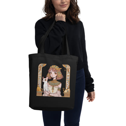 Egyptian Maiden and Cat – Eco Tote Bag