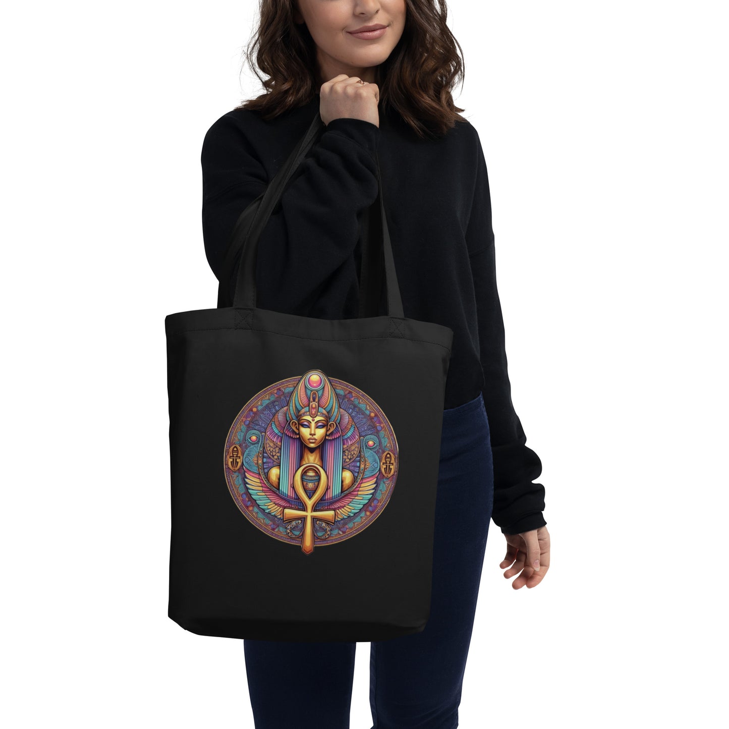 Divine Essence of Isis with the Ankh – Eco Tote Bag