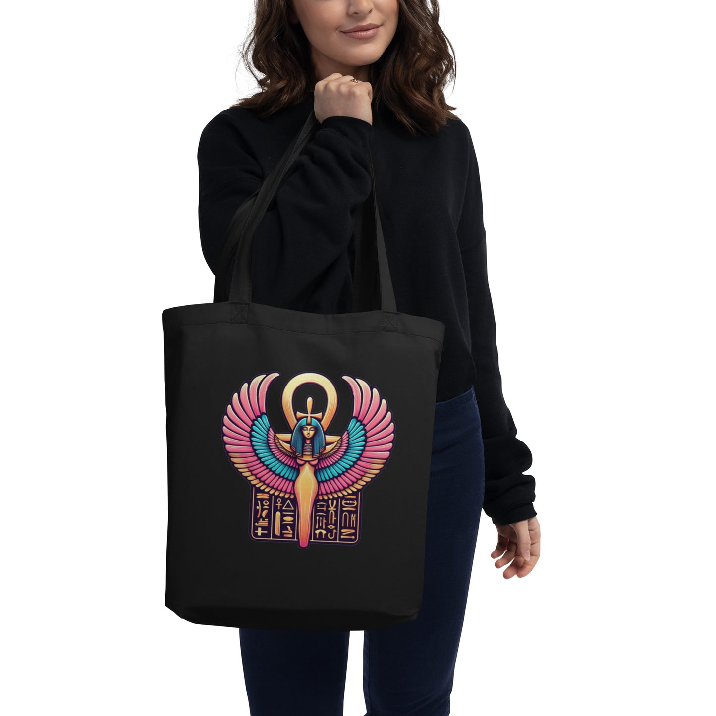 Ma’at’s Wings: Guardian of Truth – Eco Tote Bag