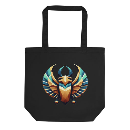 Eternal Renewal: Sacred Scarab – Eco Tote Bag