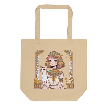 Egyptian Maiden and Cat – Eco Tote Bag