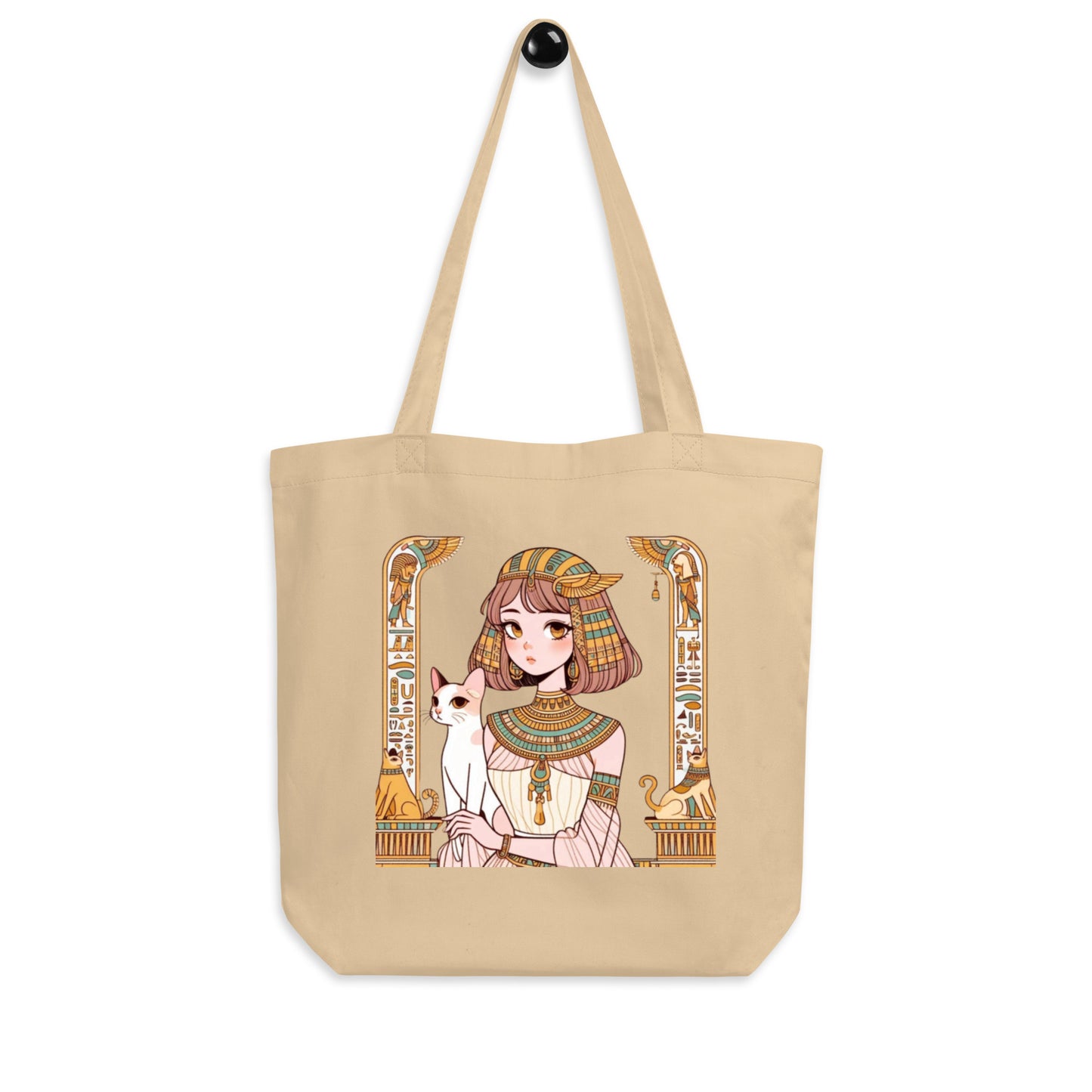 Egyptian Maiden and Cat – Eco Tote Bag