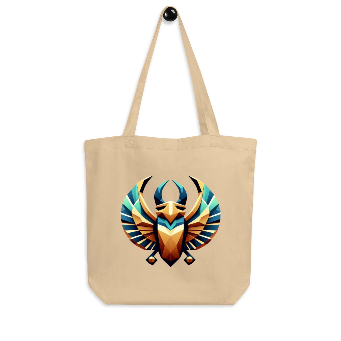 Eternal Renewal: Sacred Scarab – Eco Tote Bag