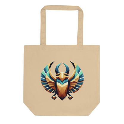 Eternal Renewal: Sacred Scarab – Eco Tote Bag